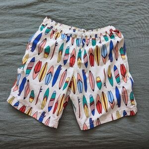 Hanna Andersson Boys Surfboard Swim Trunks / Board Shorts
